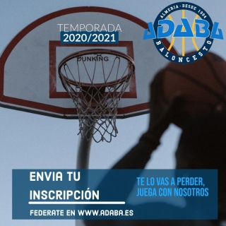 Inscripción de jugadores temporada 2020/2021