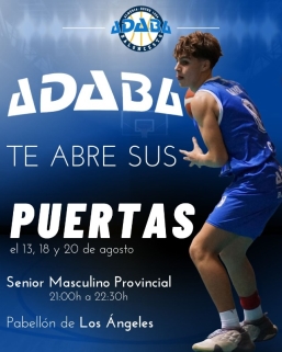 ADABA te abre sus puertas en agosto